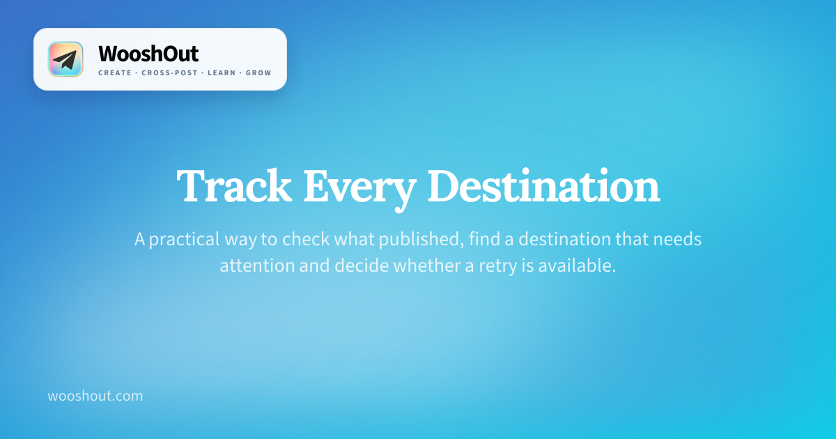 Track Every Destination